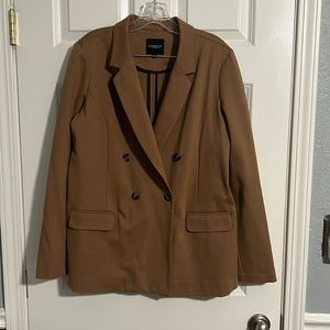 Liverpool double breasted blazer, Carmel, size L
